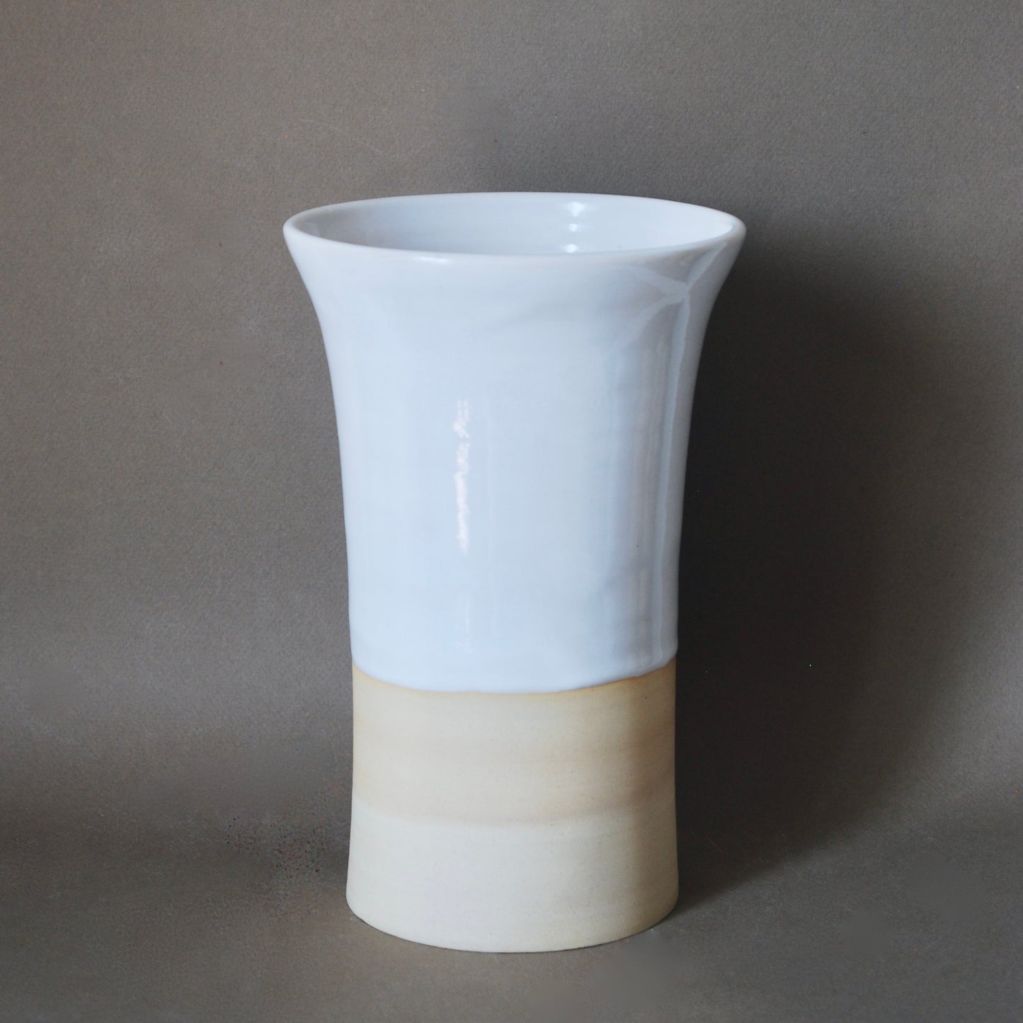 Large Semi-glazed Vase