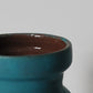 Striped Turquoise Vase