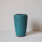 Textured Turquoise Vase