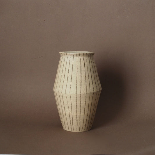 Pencil Stripe Vase